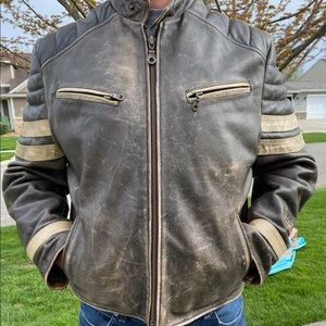 Flying bikes Oakwood leather jacket   XL